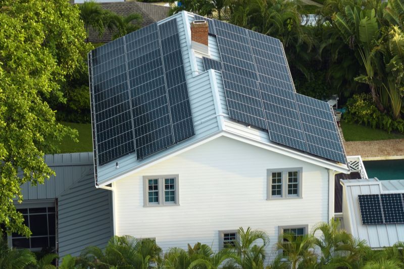 Home Solar Panels Installation detail