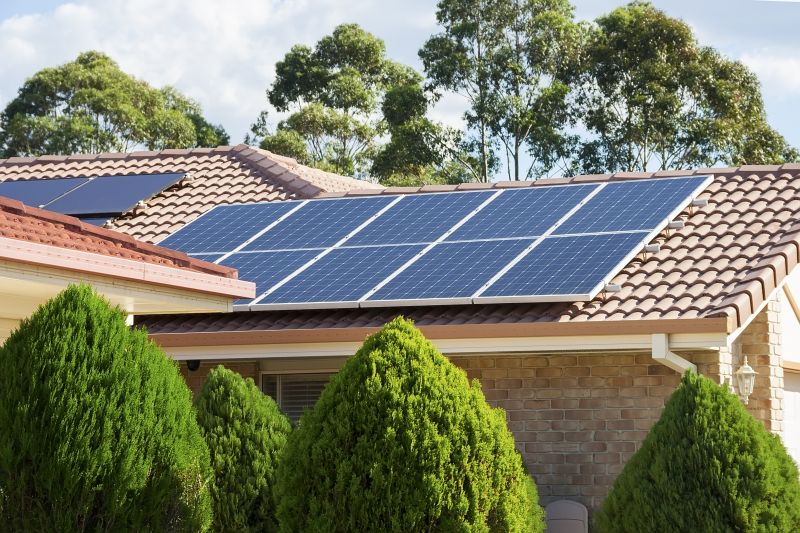 Residential Solar Installation detail