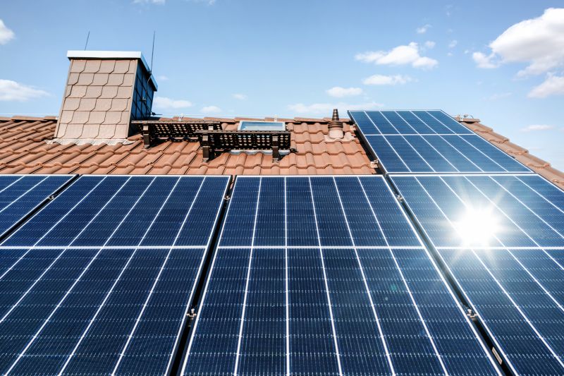 Roof Solar Installation detail