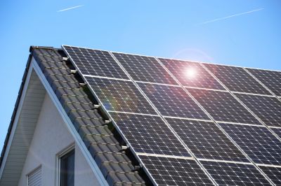 Roof Solar Installation detail