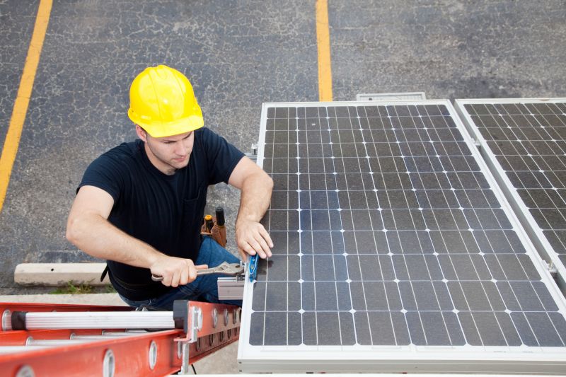 Roof Solar Panel Repair detail