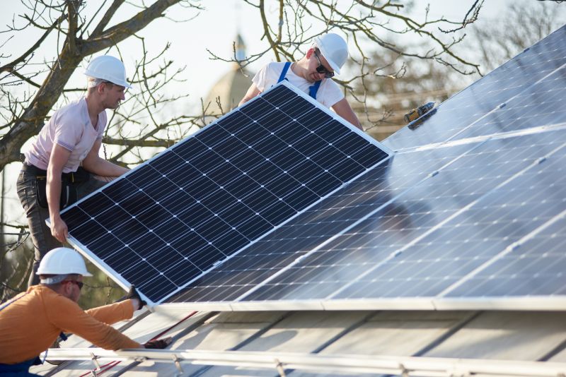 Roof Solar Panel Repair detail