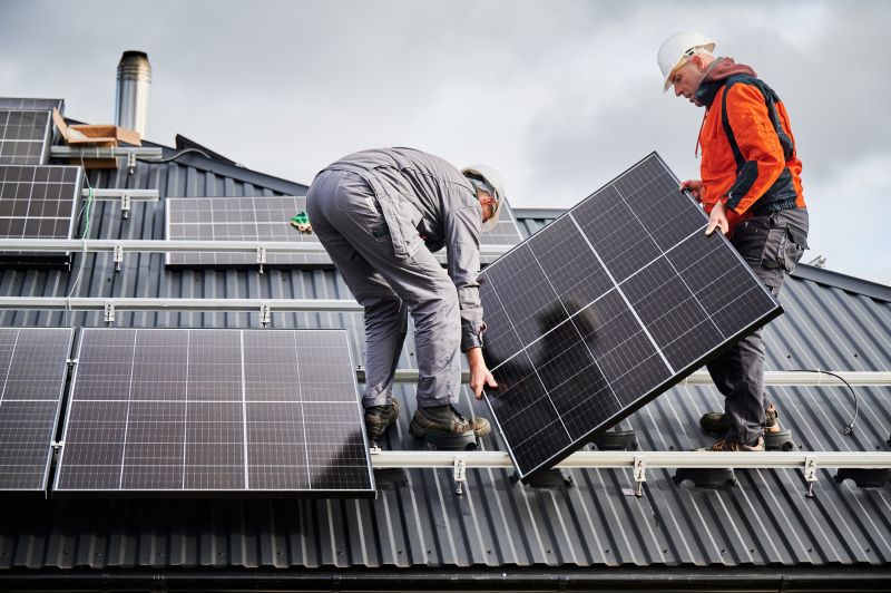 Solar Panels Installation detail
